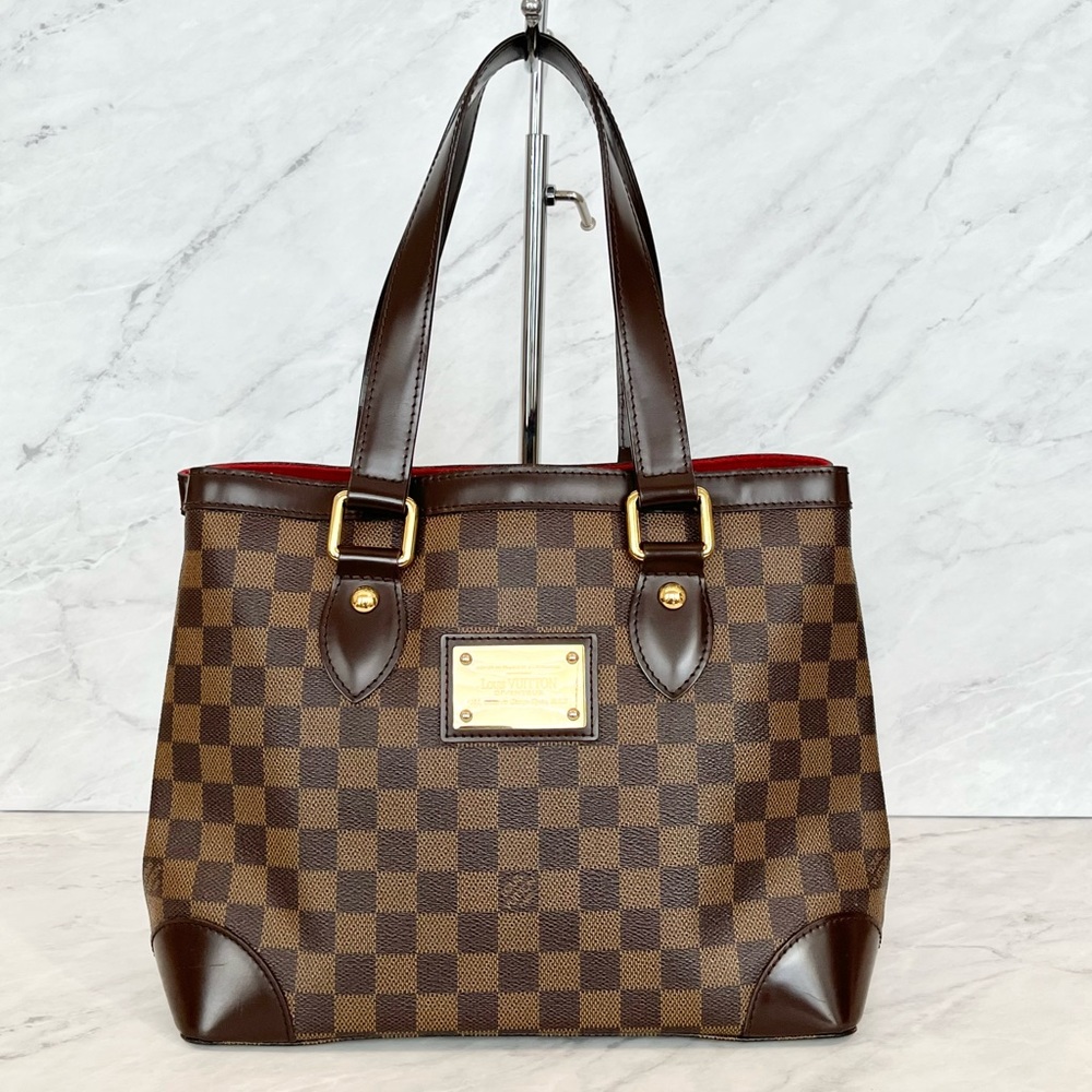 (SOLD) Louis Vuitton Hampstead PM Damier Ebene